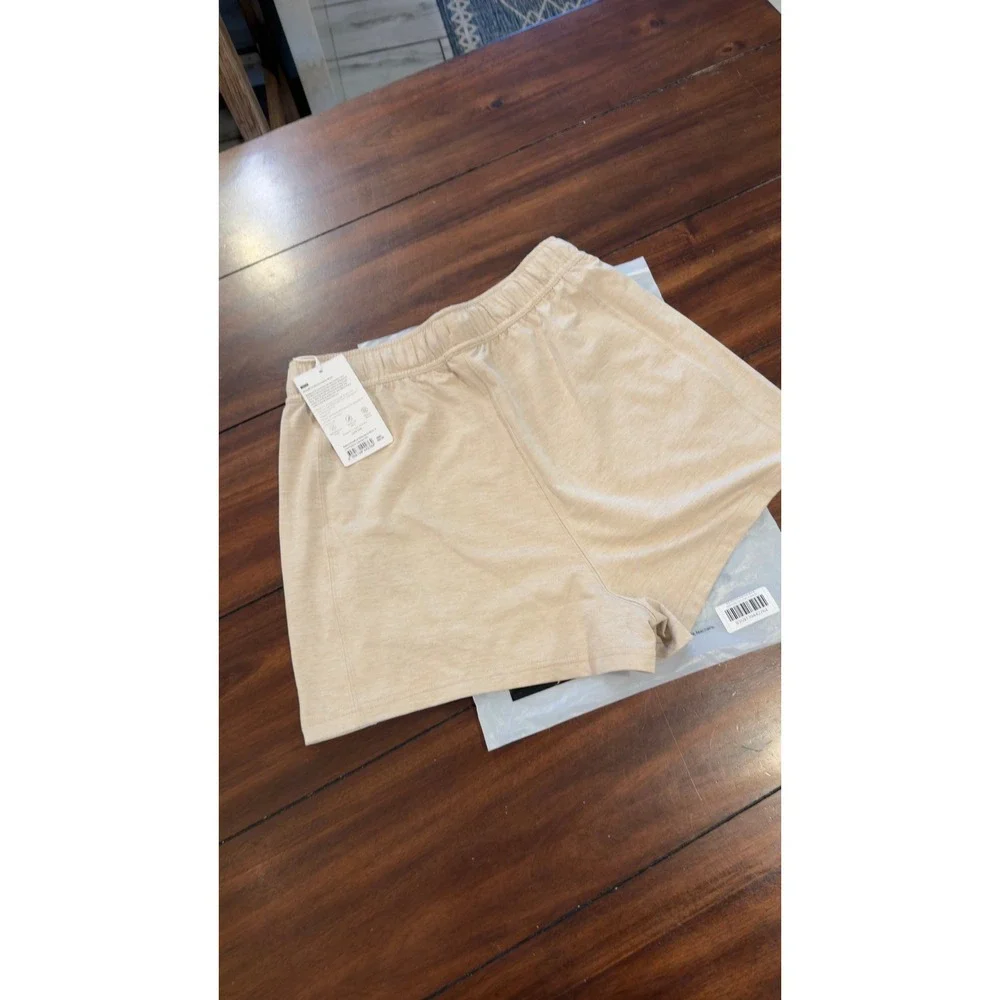 LSKD Restore CloudFLX Performance Short Oatmeal Marl WSHT00445 NEW NWT Small